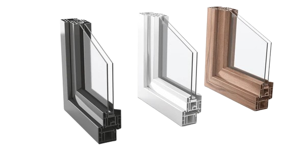 Various glass tints and textures