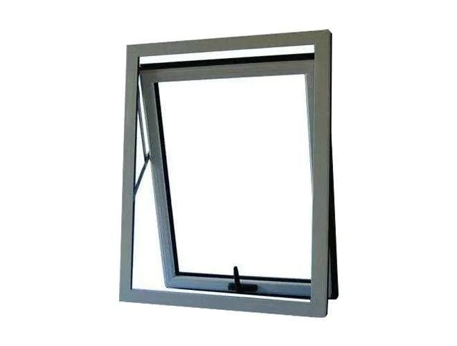 Detail of the low-profile flush floor track